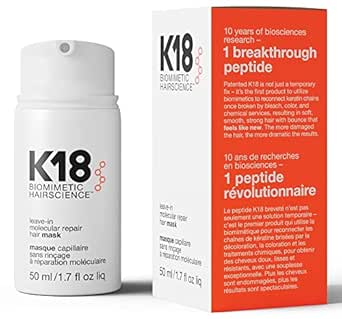 K18  Leave in Molecular Repair Hair Mask