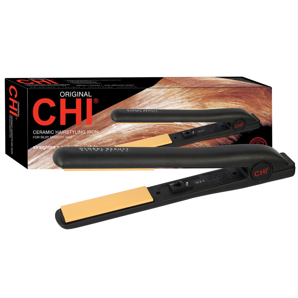 Buy CHI Original Ceramic Hair Straightener Flat Iron | 1 Inch Ceramic  Floating Plates | Quick Heat Up | Analog On/Off Switch | Glazing Fuchsia  Online at desertcartINDIA