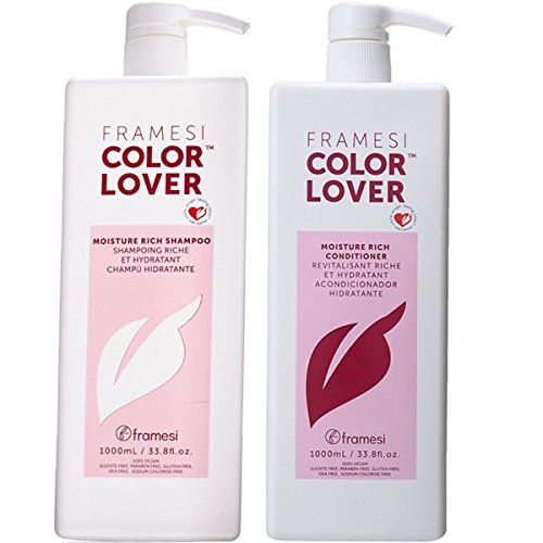 Framesi Color Lover, Moisture Rich Shampoo and Conditioner Duo
