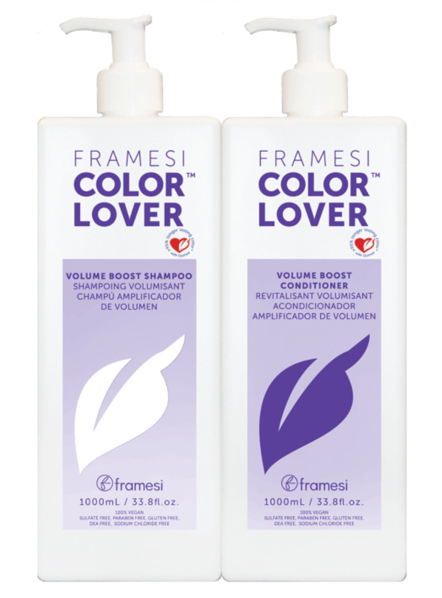 Framesi Color Lover, Volume Boost Shampoo and Conditioner Duo