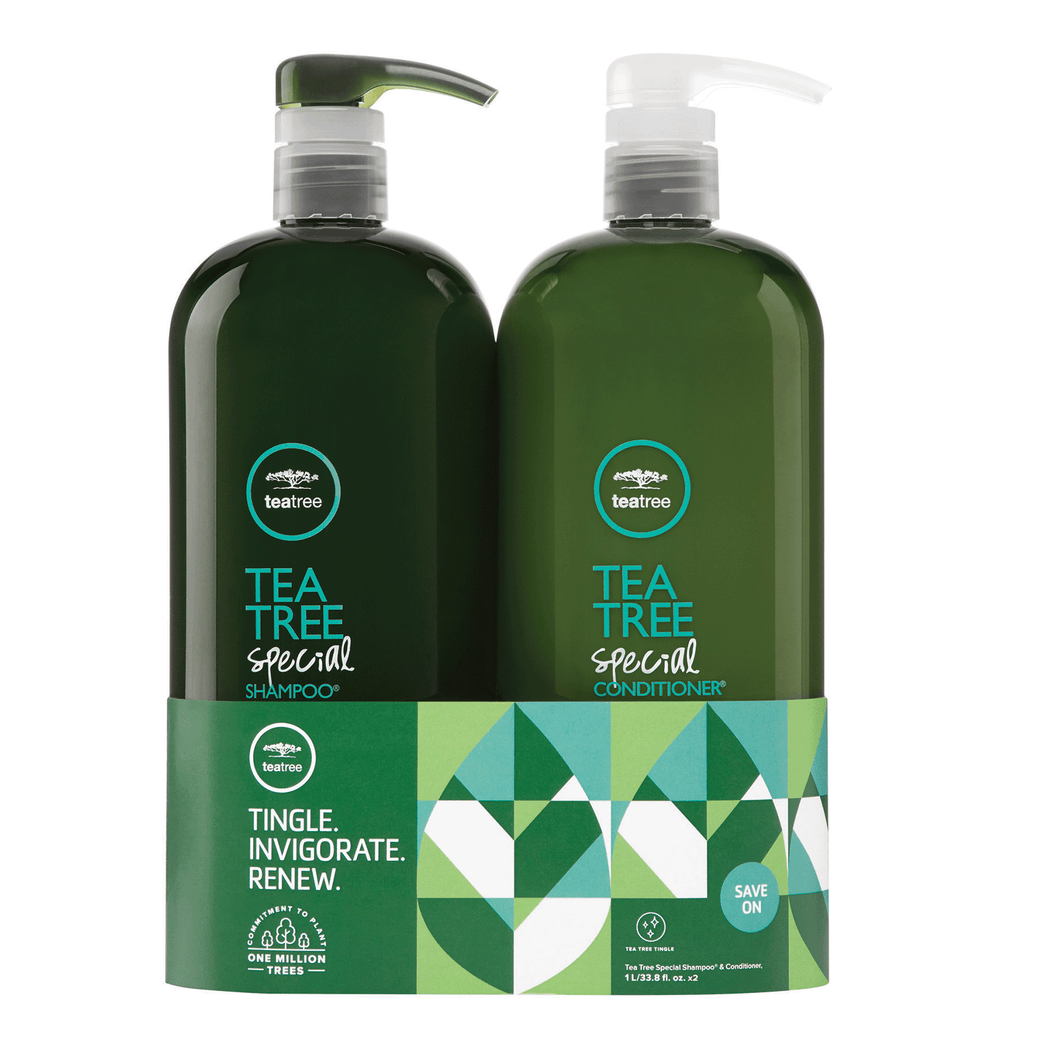 Tea Tree Special Shampoo and Conditioner Litre Duo